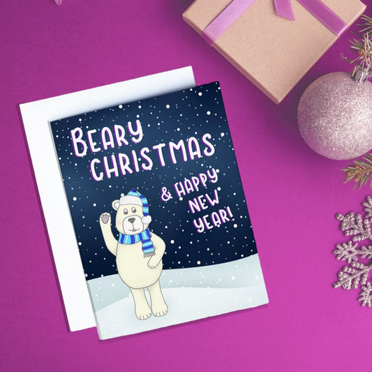 Beary Christmas & Happy New Year Card