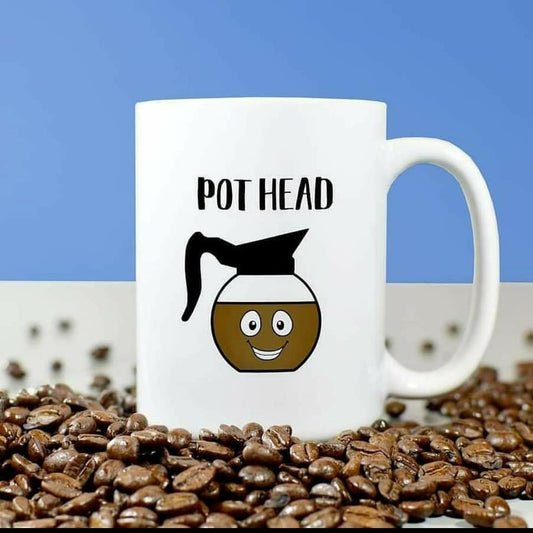 Coffee Pot Head SMug 15oz Mug