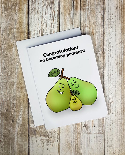 Congratulations On Becoming Pearents Card
