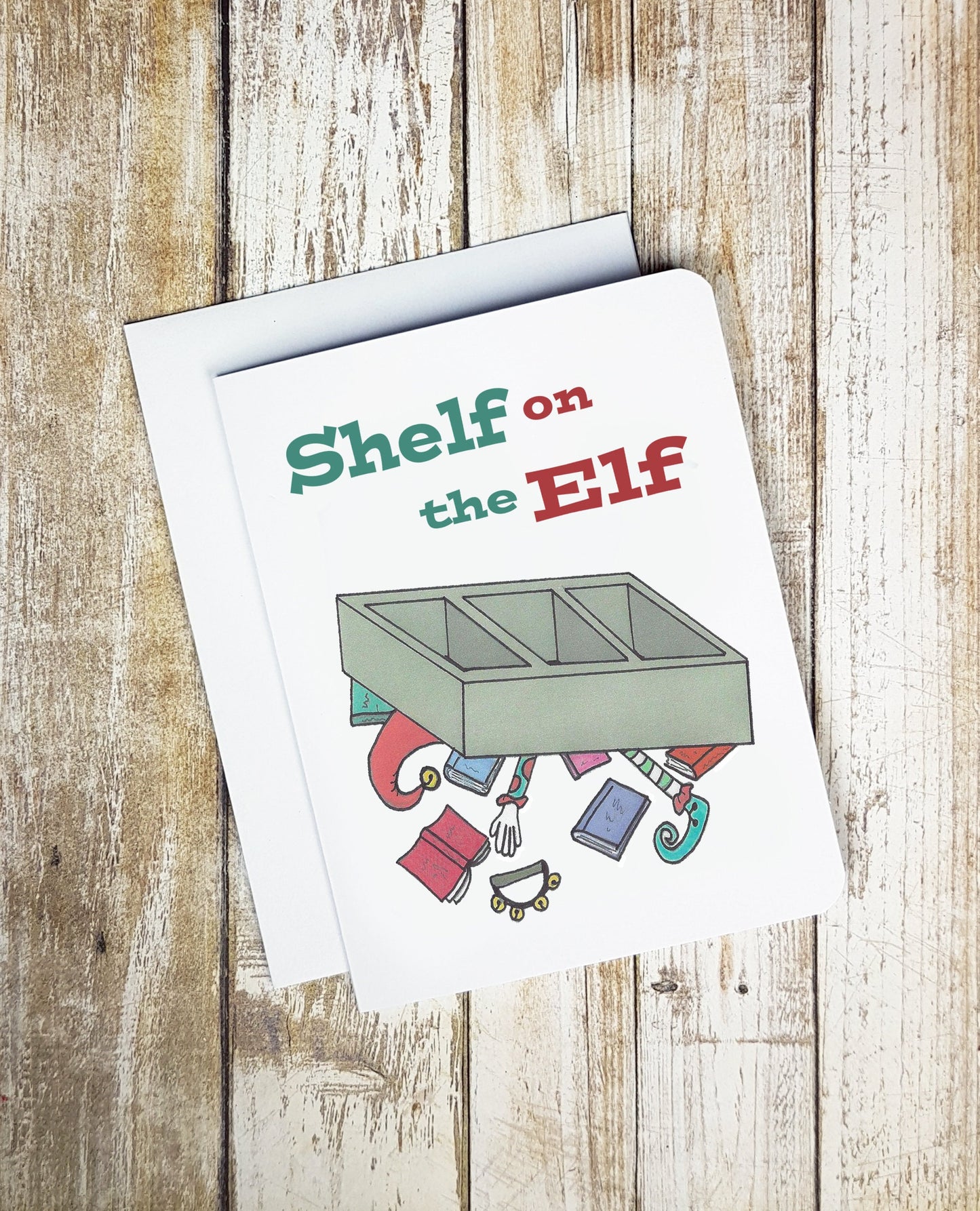 Shelf On The Elf Card