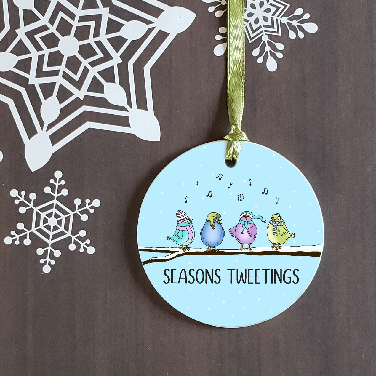 Seasons Tweetings Christmas Ornament