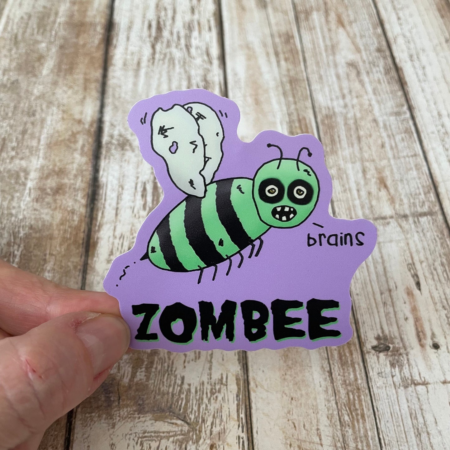 Zombee Vinyl Sticker